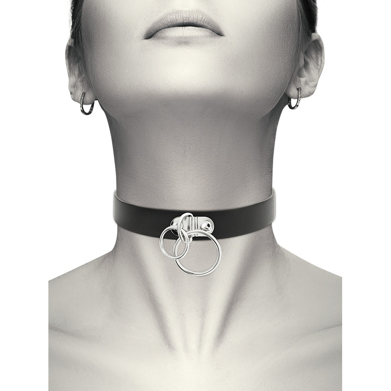 Coquette Collier Coquette Double Anneaux